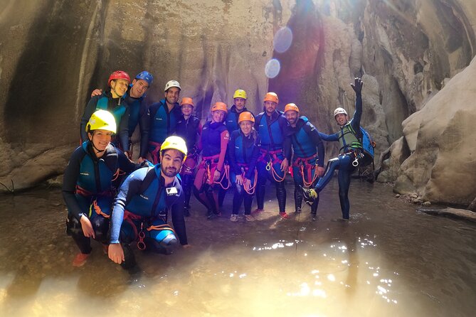 Private canyoning adventure in the Buitreras Canyon - English support, group discounts, and the “private” advantage