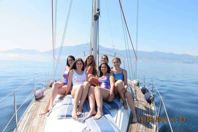 Private Sailing - dolphin Experience Estepona - drink & food - 4h - Real Sailing, Not Just a Boat Ride