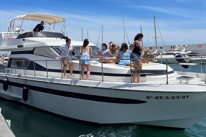 Private Yacht Sailing along the Marbella Coast - A Private Astondoa 50 GL Ride Through Marbella Bay