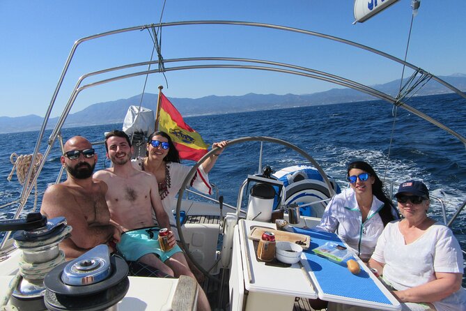Sailing Boat-always private-always by sail-search for dolphins - Onboard comfort: drinks and appetizers that make time disappear