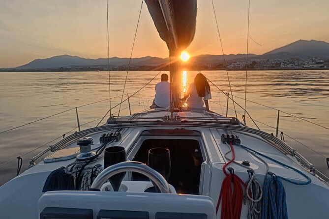Sunset on Private Sailing boat Puerto Banus Marbella (10 pax) - What Makes a Puerto Banús Sunset Sail Feel Different