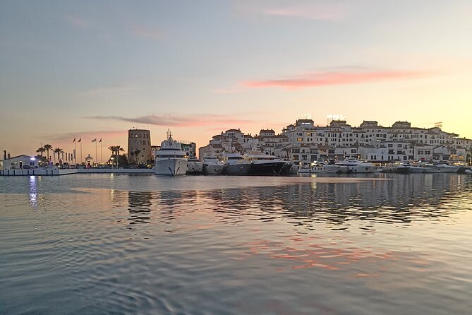 Sunset on Private Sailing boat Puerto Banus Marbella (10 pax) - Private Group Size and What You Get for the Price