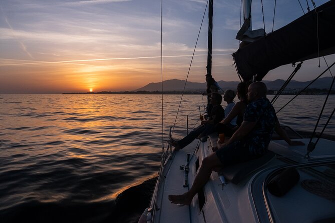 Sunset Sailing along the Marbella coast from Puerto Banus - Captain Energy: Friendly, Prepared, and Focused on Safety