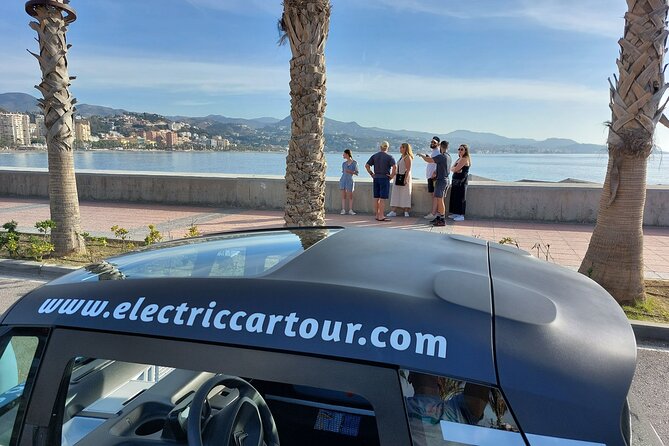 Tour Málaga by electric car: Discover the city in 2 hours - Malagueta promenade: your seaside warm-up along Pablo Ruiz Picasso